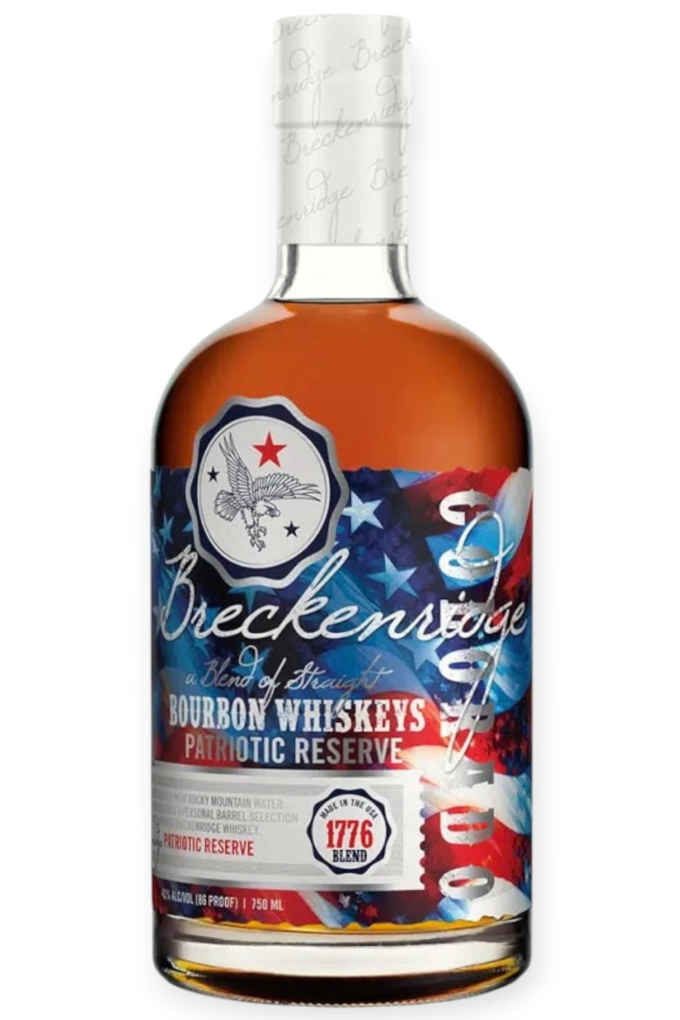 Breckenridge Patriotic Reserve Bourbon Whiskey 750ml