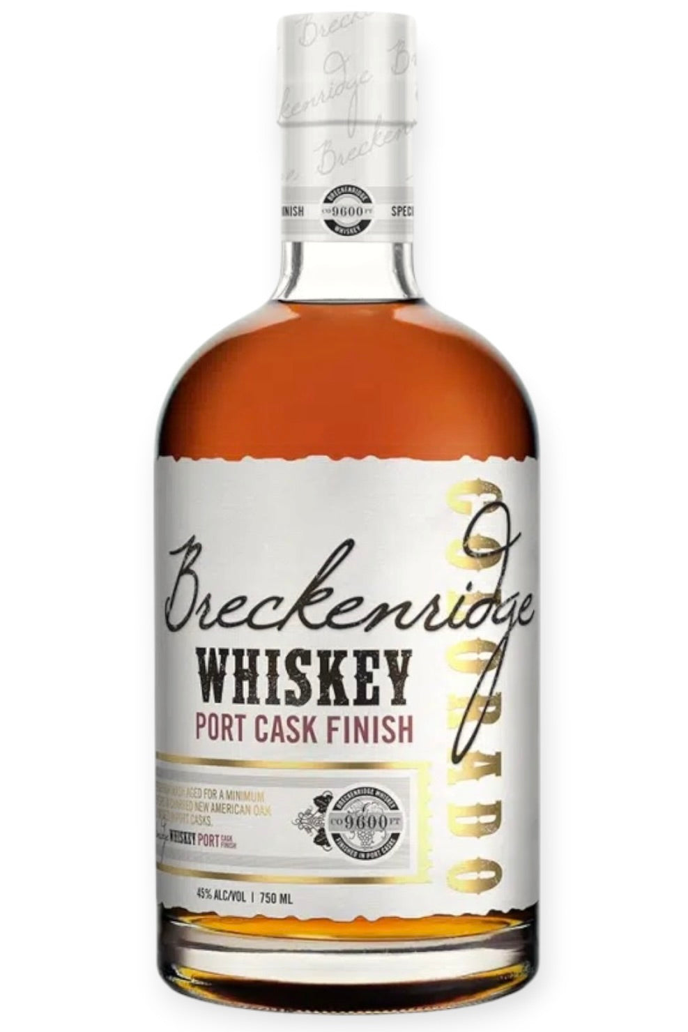Breckenridge Port Cask Finish Bourbon Whiskey 750ml