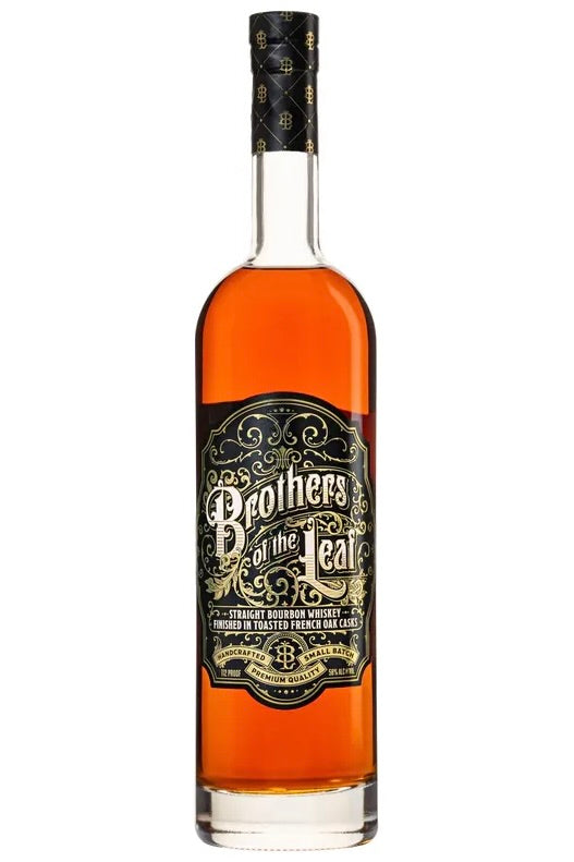 Brothers of the Leaf Bourbon Whiskey Finished in Toasted French Oak