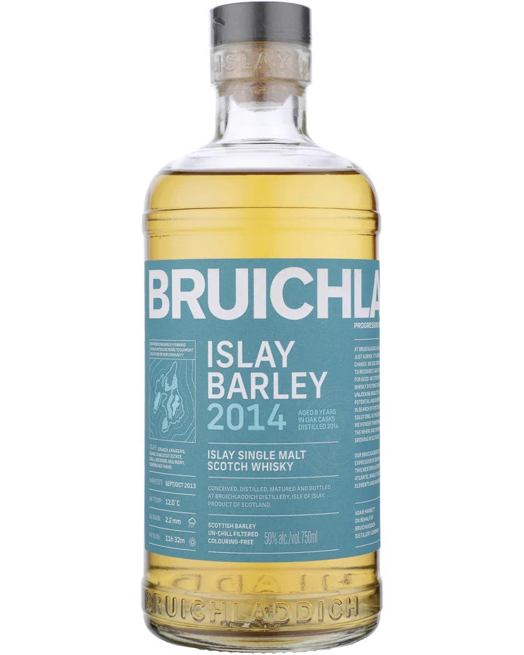 Bruichladdich Islay Barley 2014 8 Year Old Single Malt Scotch Whisky 750ml