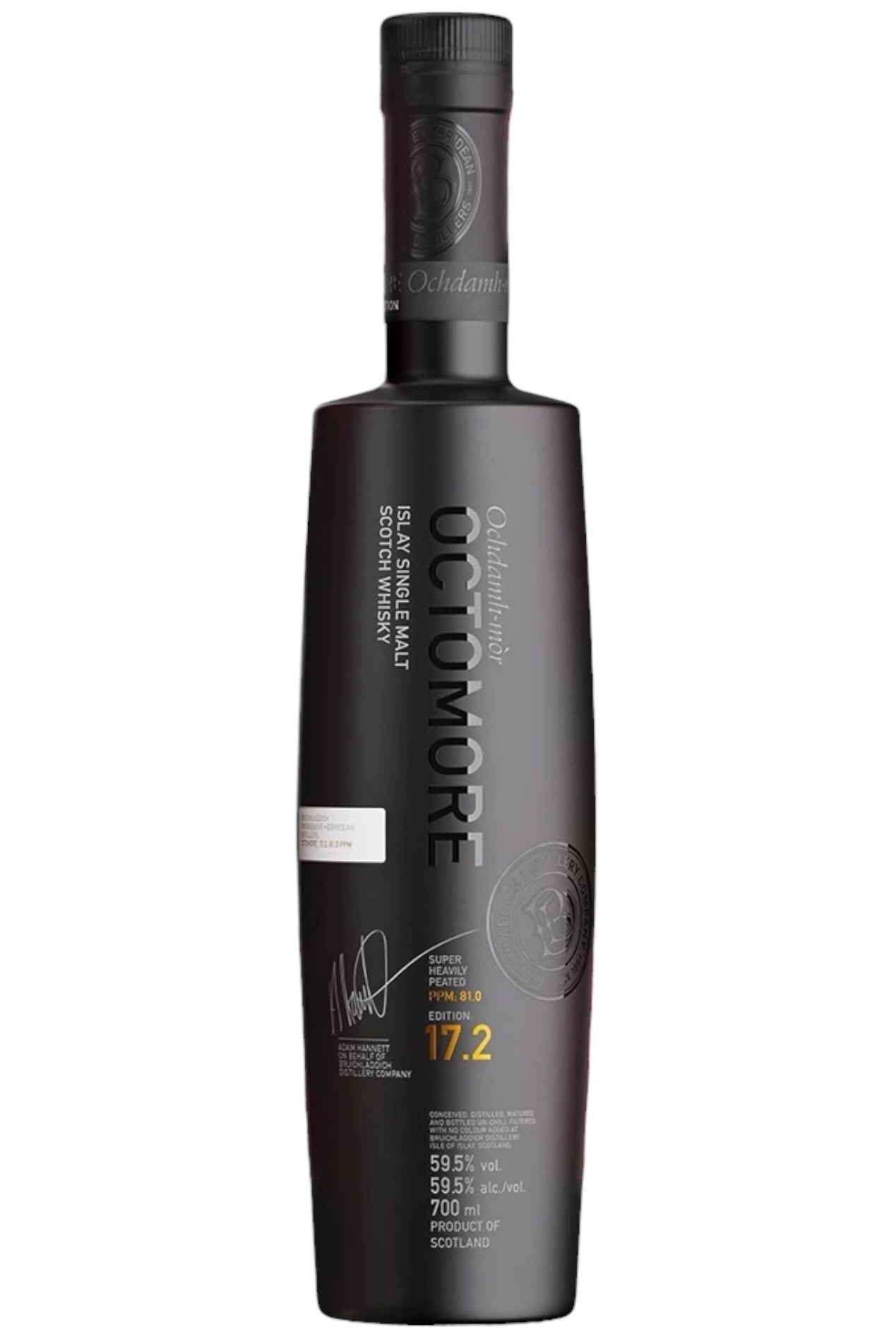 Bruichladdich Octomore 17.2 Super Heavily Peated Islay Single Malt Scotch Whisky 700ml