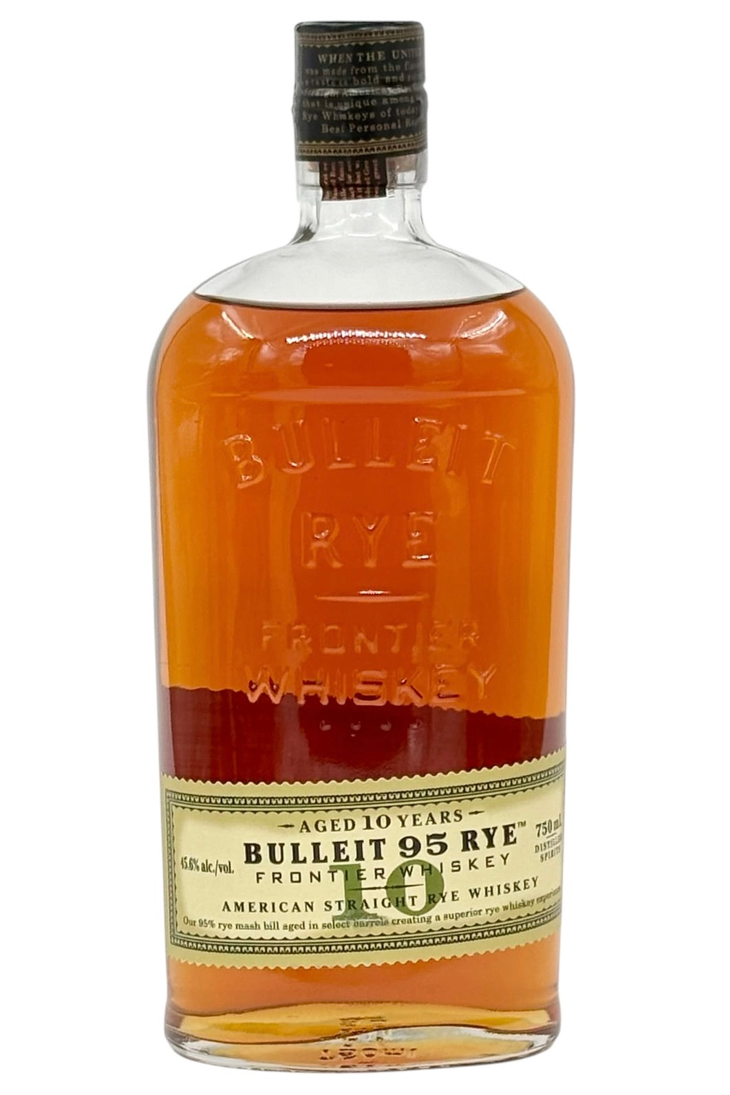 Bulleit 10 year Old Rye Whiskey