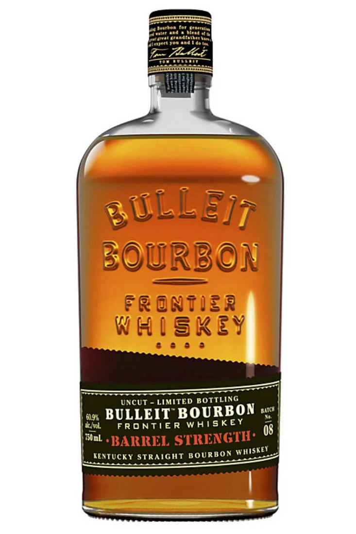 Bulleit Bourbon Barrel Strength Frontier Whiskey Batch 8