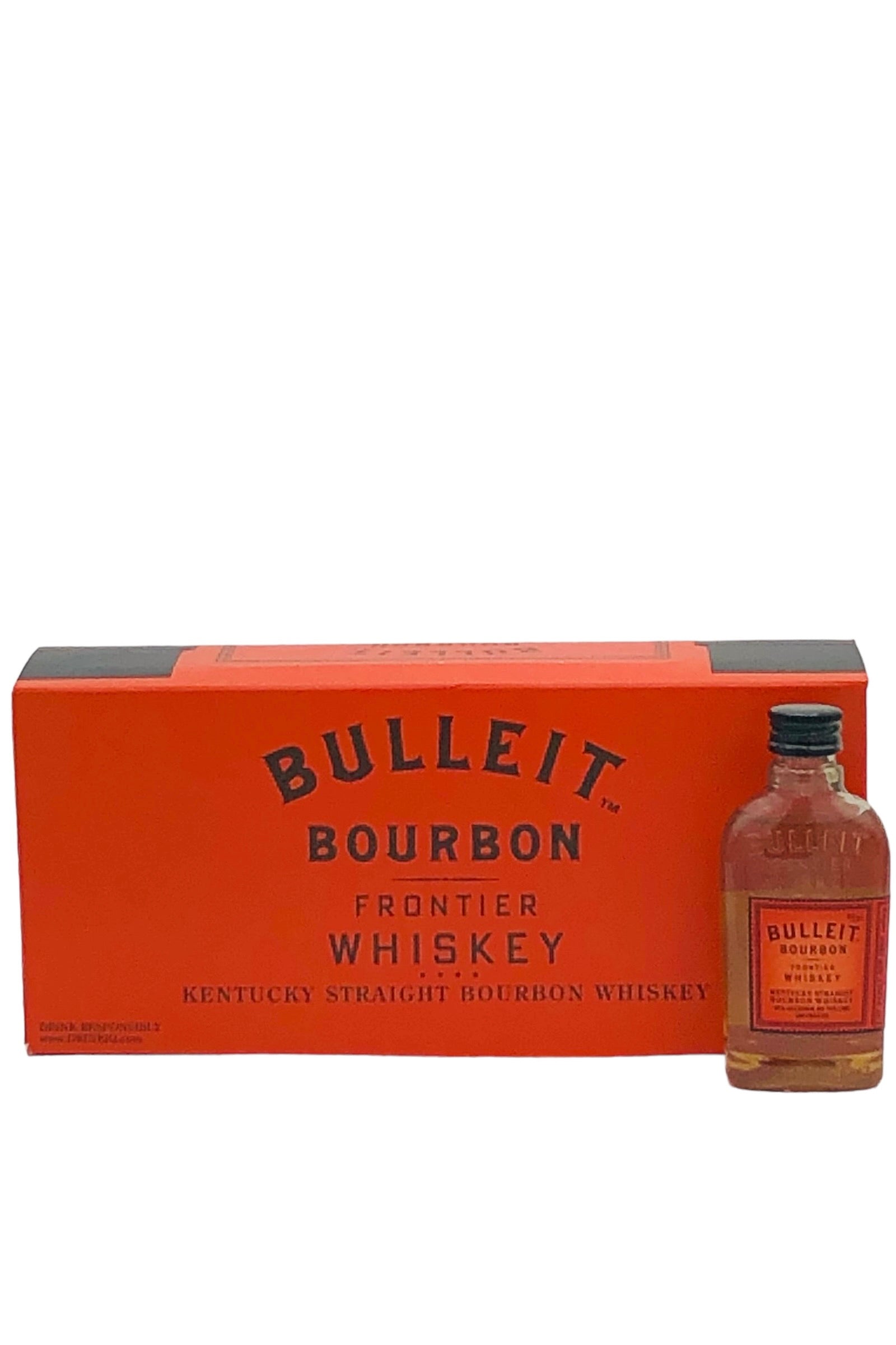 Bulleit Bourbon Whiskey 10 x 50 ml