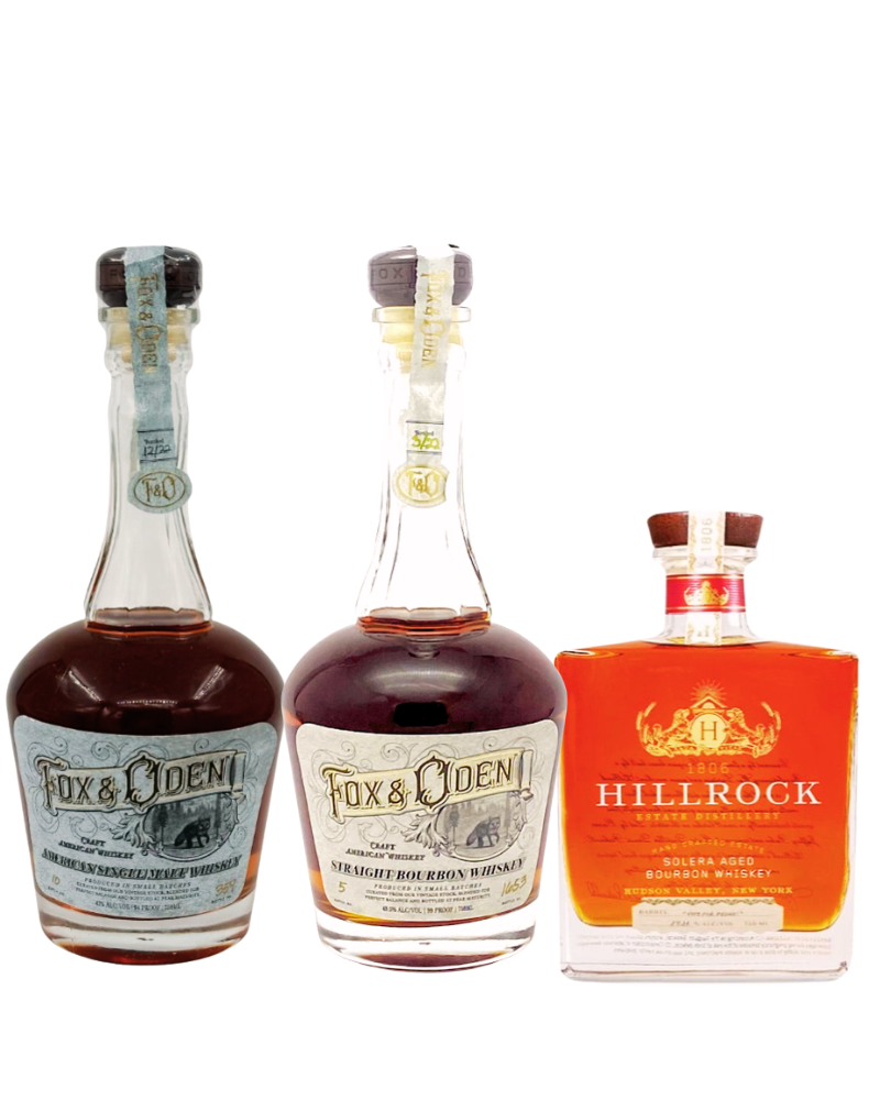 Fox & Oden Bourbon + Single Malt & Hillrock PX Cask Bundle