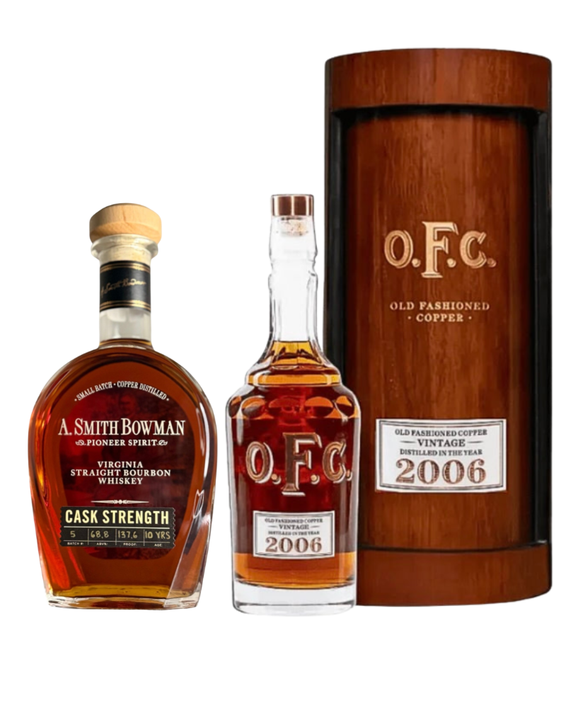 Abraham Bowman Cask Strength Batch #5 + Buffalo Trace O.F.C. Vintage 2006 Bourbon Collection