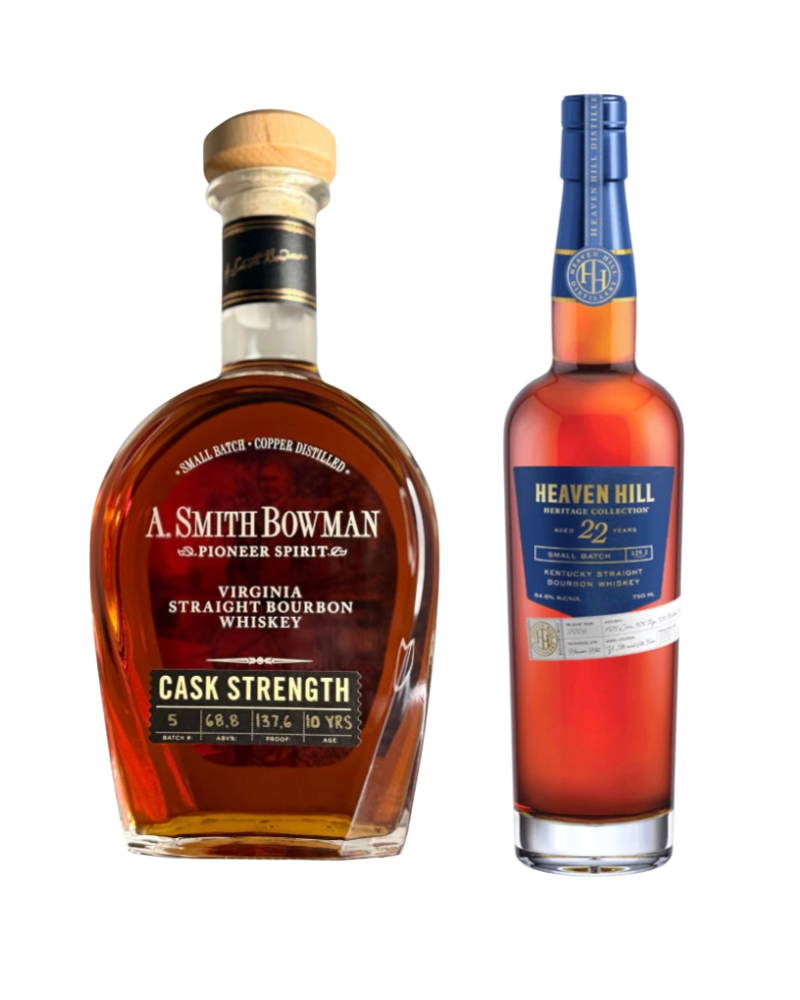 Heaven Hill Heritage 22 Year + Abraham Bowman Cask Strength Batch #5 Bourbon Collection