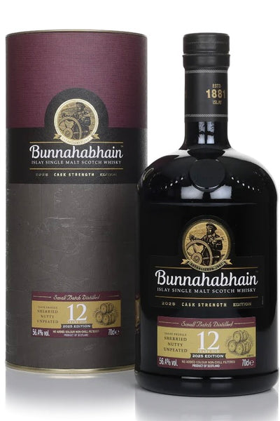 Buy Bunnahabhain 12 Year Cask Strength 2025 Edition Single Malt