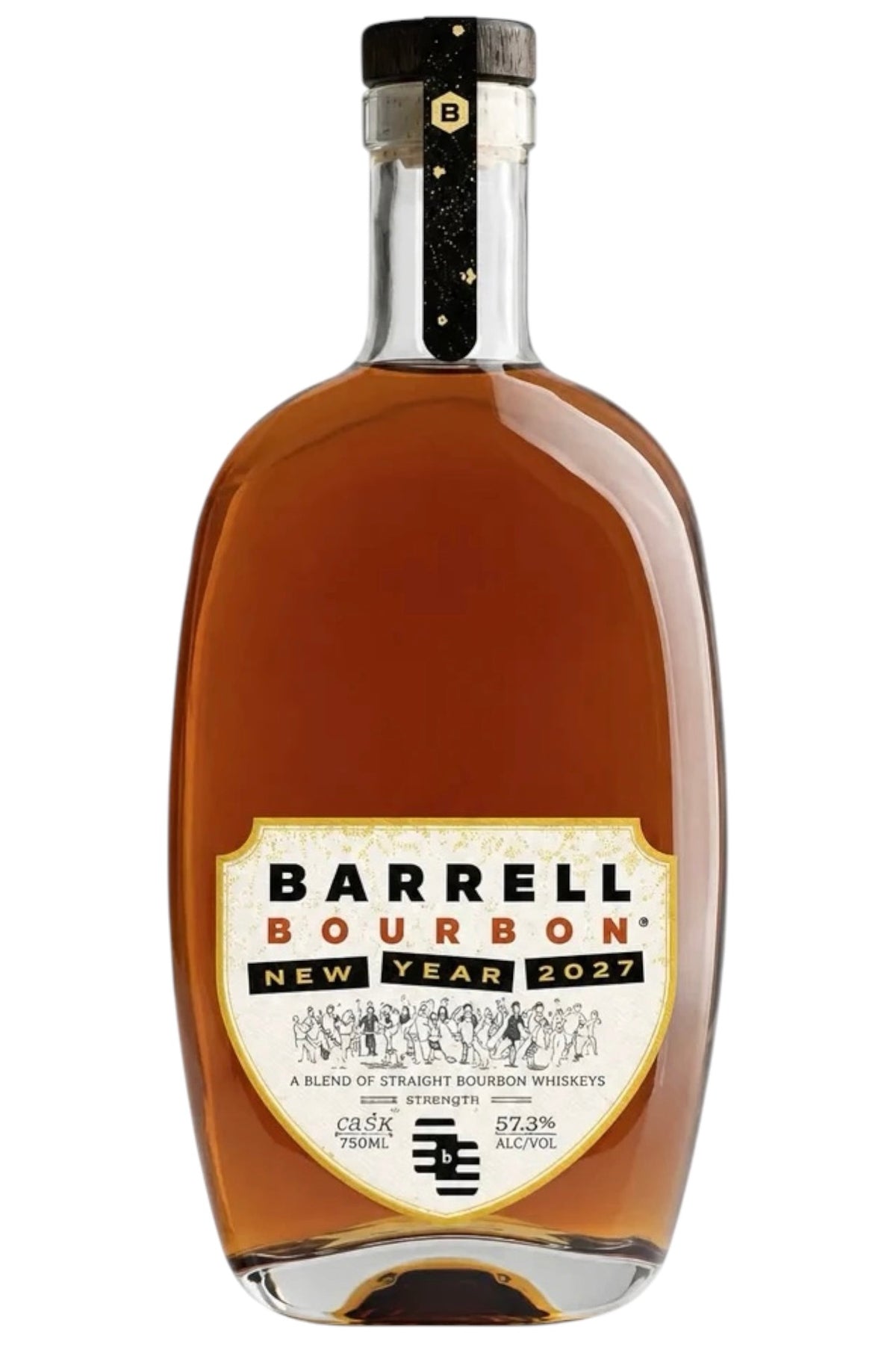 Barrell Bourbon New Year 2027 Limited Edition Cask-Strength Straight Bourbon Blend 750ml