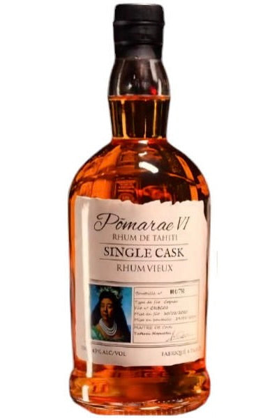 Tahiti Rhum Co Pomarae VI Aged Rum Single Cask Rhum Vieux 700ml