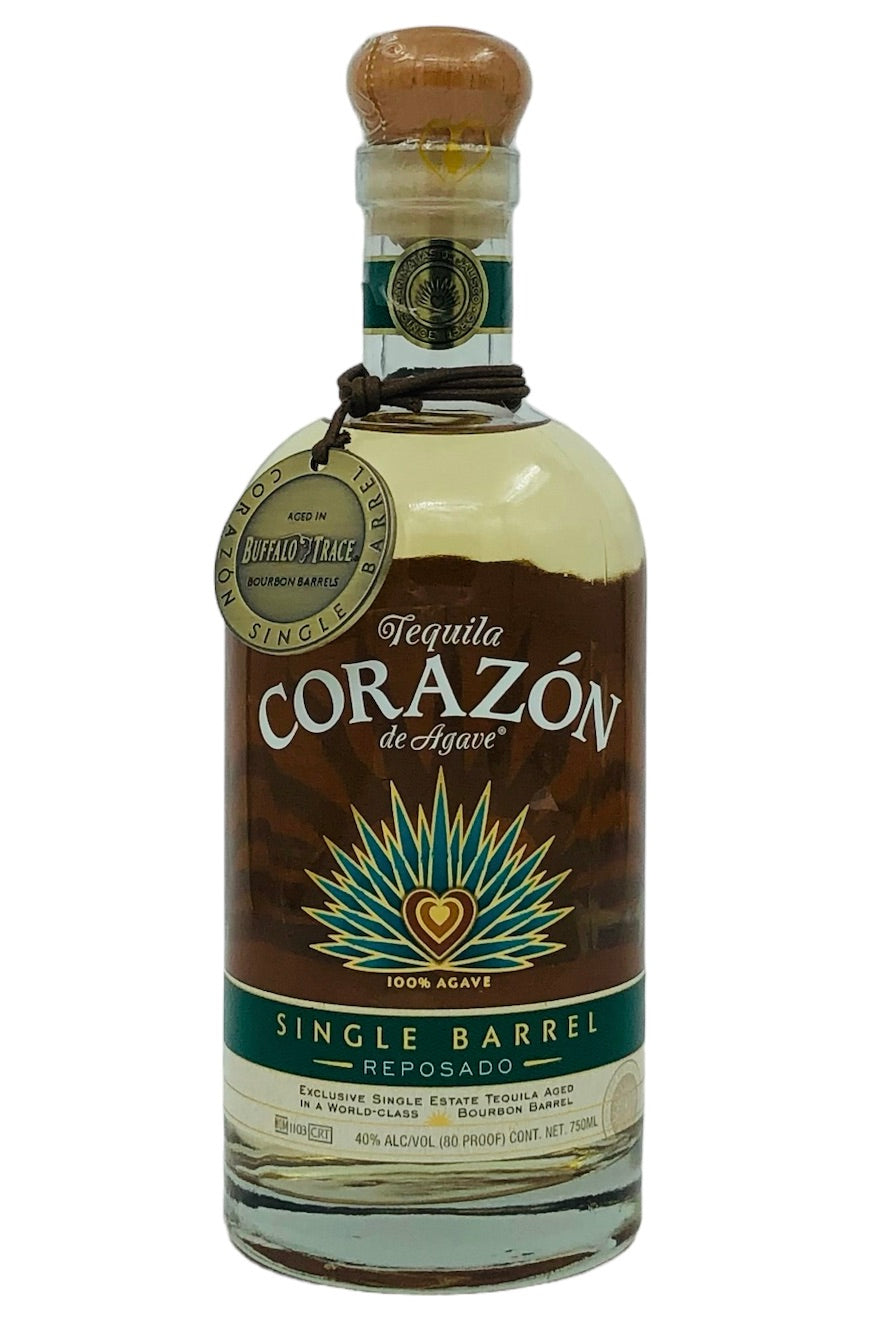 Tequila Corazon &quot;Aged in Buffalo Trace Barrels&quot; Single Barrel Reposado
