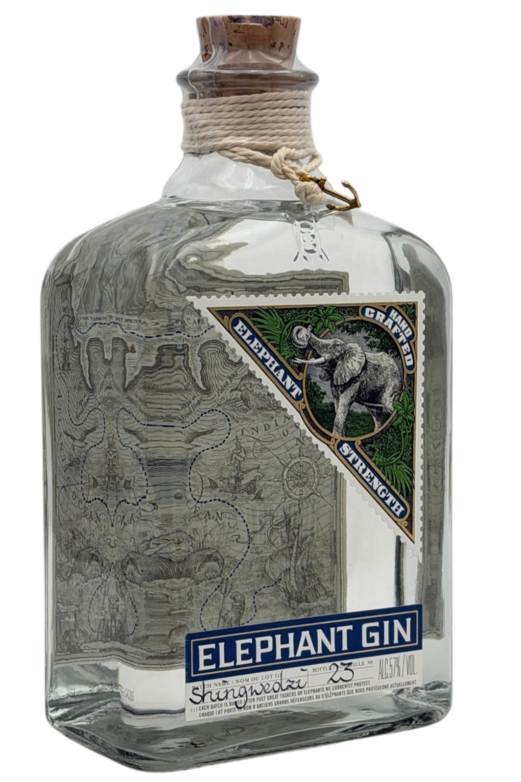 Elephant Gin Collection | London Dry, Sloe Gin & Navy Strength | 3 x 750ml