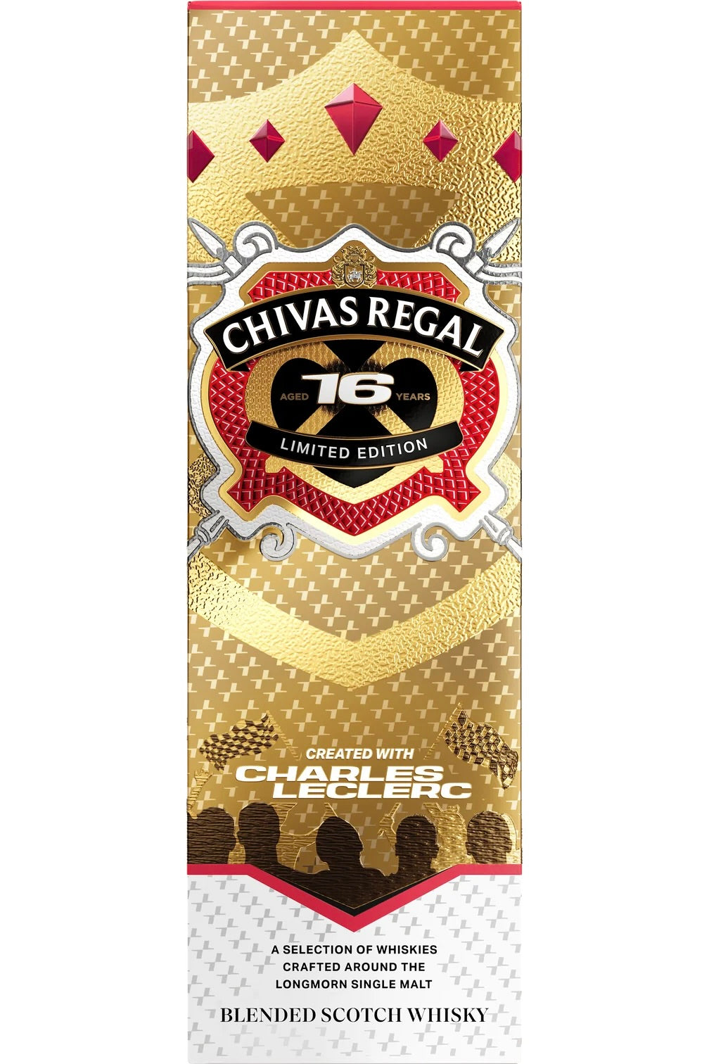 Chivas Regal x Charles Leclerc 16 Year Old Blended Scotch Whisky – Limited Edition Collector Release