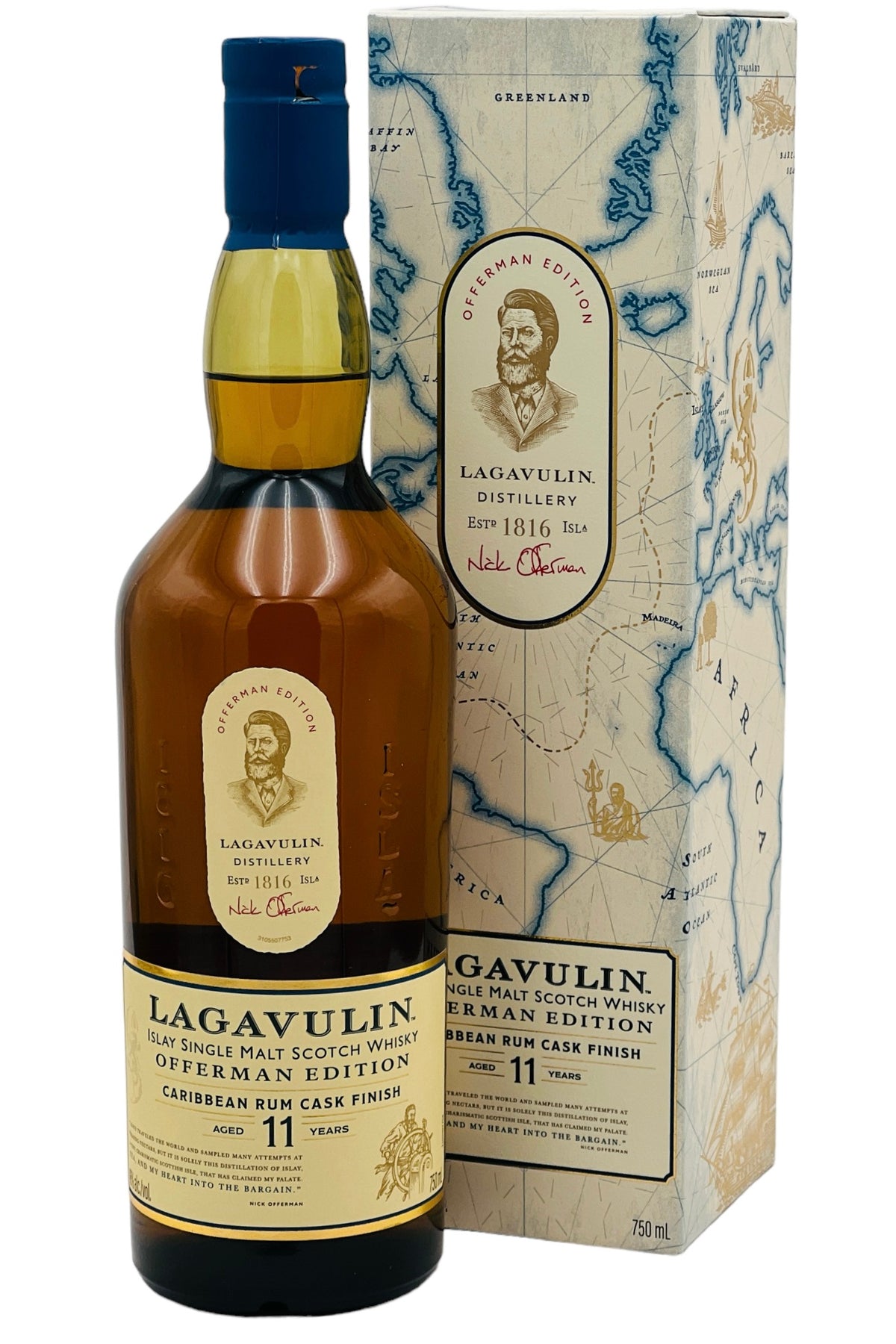 Lagavulin Offerman Edition #4 Caribbean Rum Casks 11 Years Old Scotch Whisky