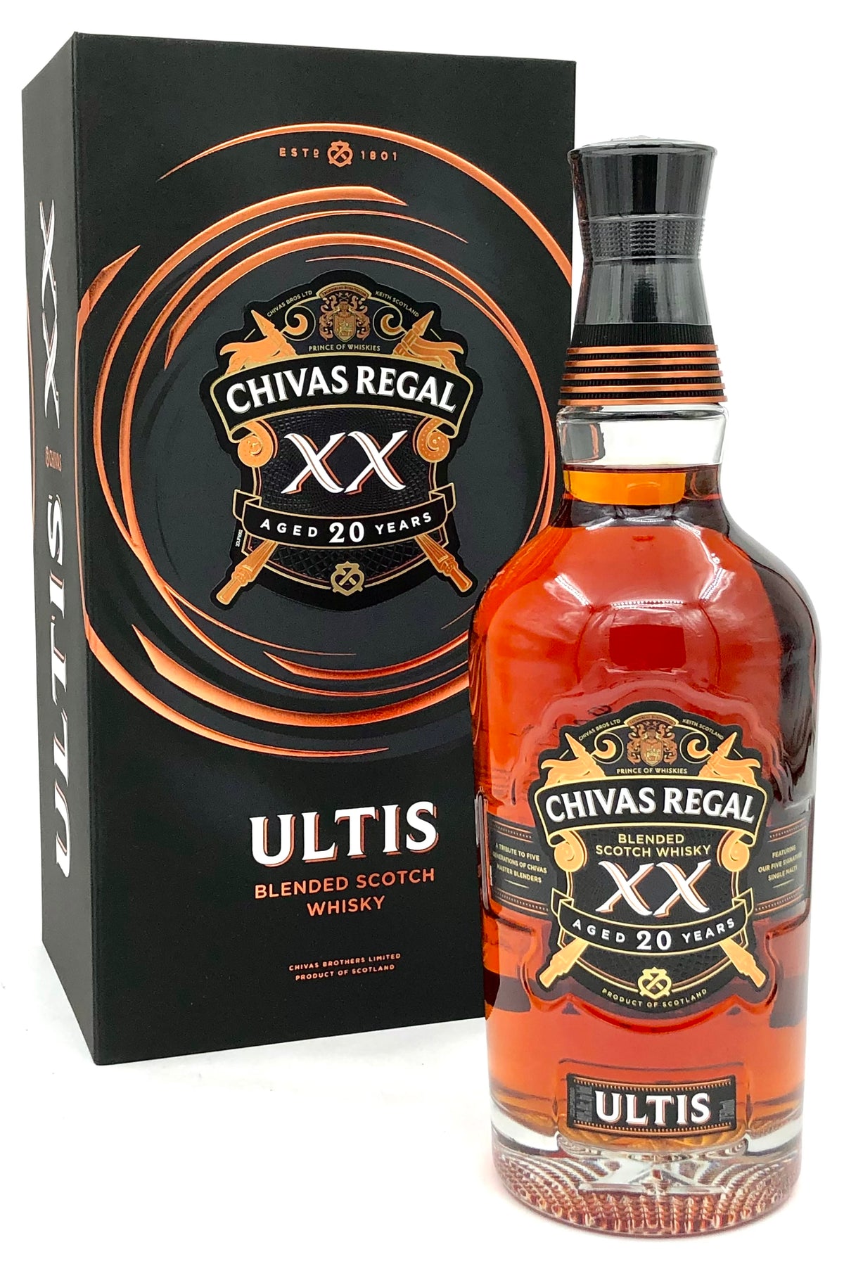 Buy Chivas Regal Ultis XX 20 Year Old Blended Scotch Whisky Online