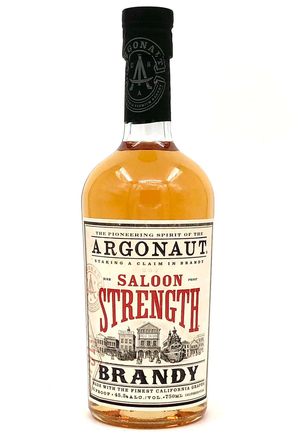 Argonaut &quot;Saloon Strength&quot; Californian Brandy