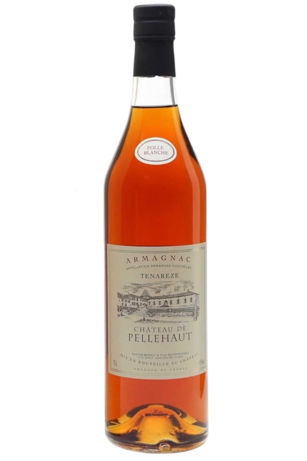 Chateau de Pellehaut Vintage 2001 Folle Blanche Armagnac Reserve Tenareze