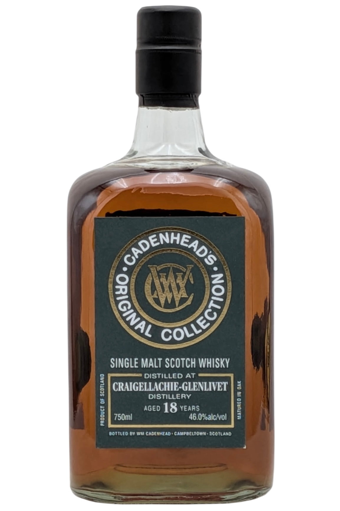 Cadenhead's Craigellachie-Glenlivet 18 Year Old Scotch Whisky