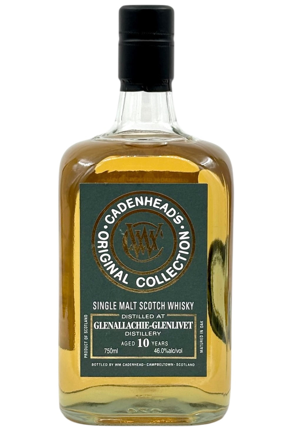 Cadenhead's GlenAllachie-Glenlivet Vintage 2014 10 Year Old Scotch Whisky