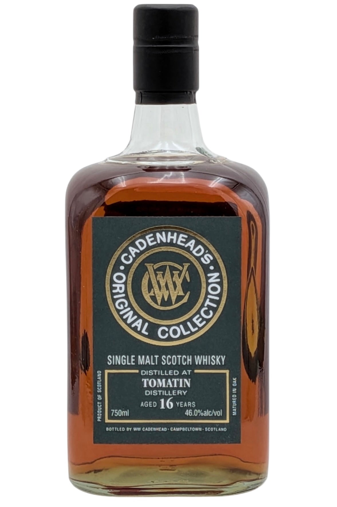 Cadenhead's Tomatin 16 Year Old Single Malt Scotch Whisky