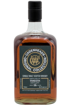Buy Cadenhead's Tomatin 16 Year Old Single Malt Scotch Whisky Online