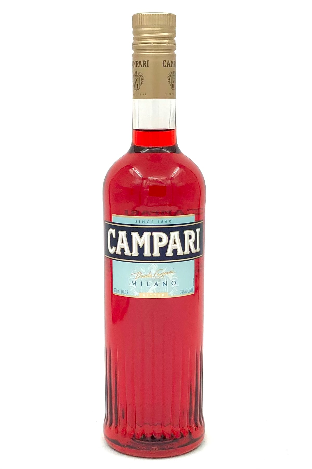 Campari Aperitivo | Italy's Iconic Bitter Liqueur | Sesto San Giovanni, Milan | 24% ABV | 750ml