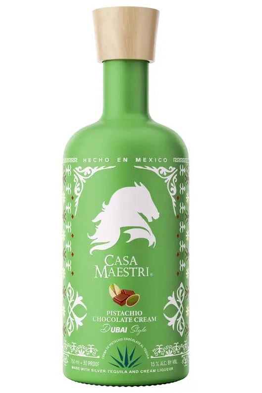 Casa Maestri Dubai Chocolate Pistachio Cream Tequila Liqueur 750ml