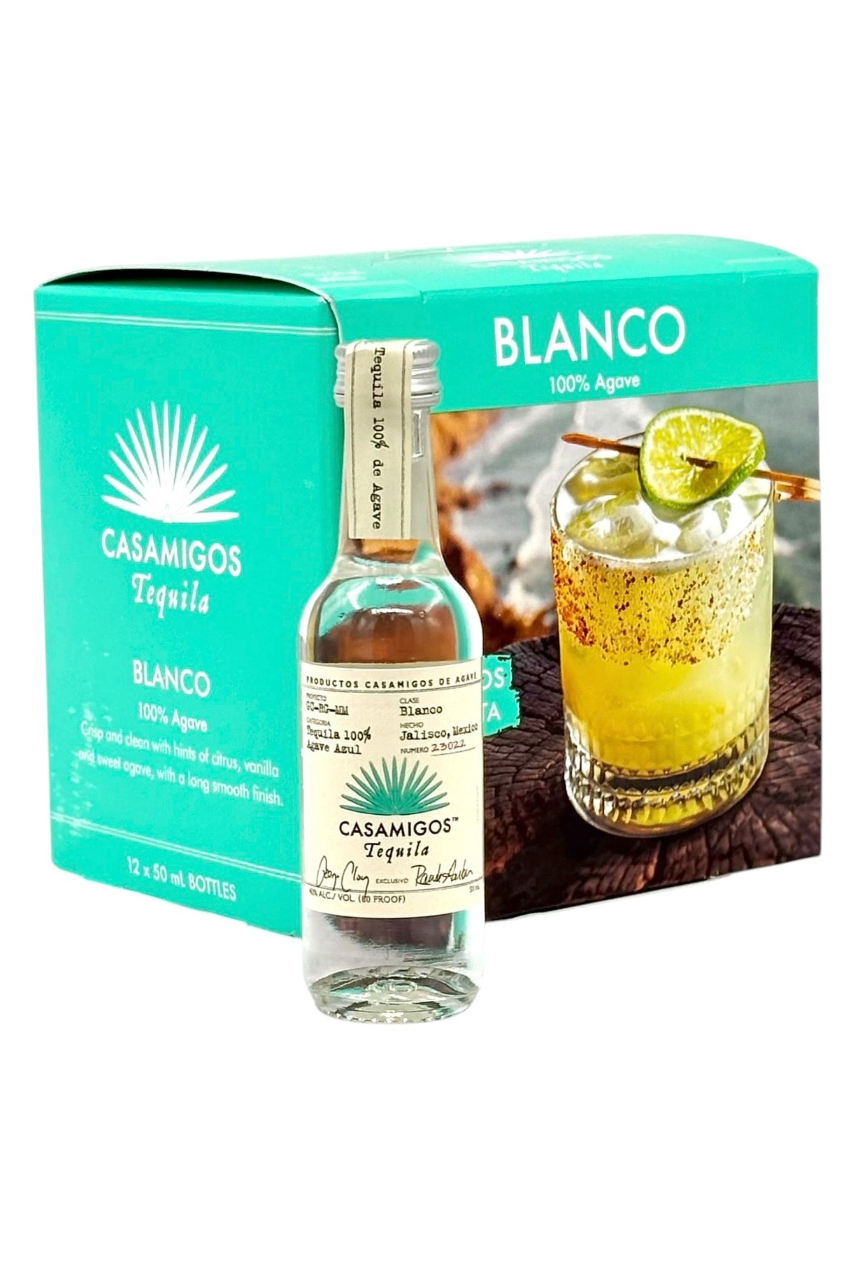 Casamigos Blanco Tequila 12 x 50 ml