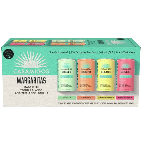 Casamigos Margarita RTD Variety Pack Cocktails 8 x 200 ml cans