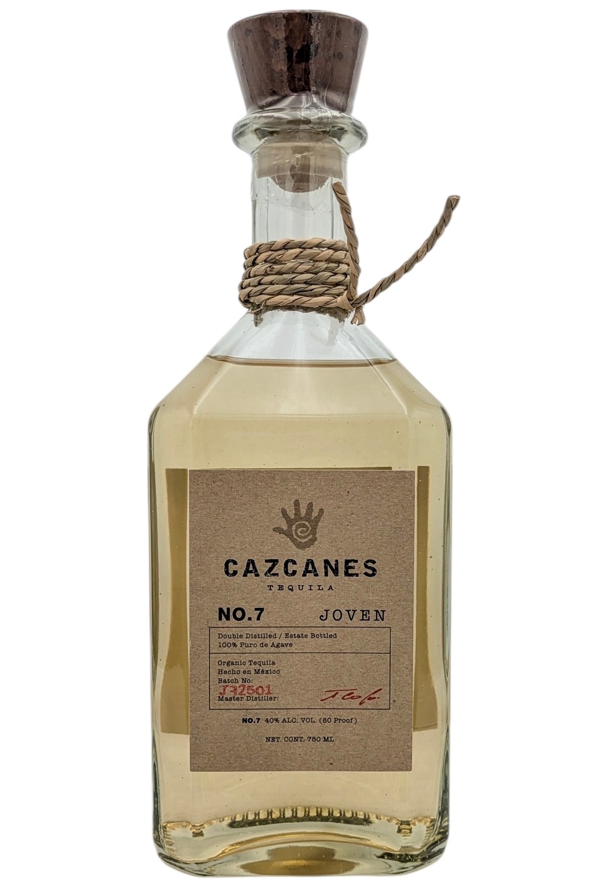 Cazcanes Tequila Joven No. 7
