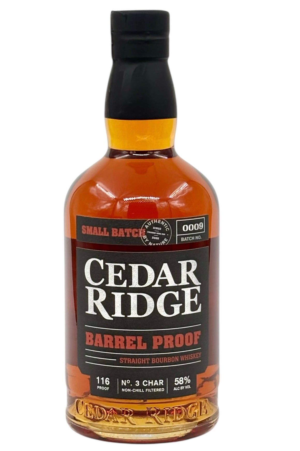 Cedar Ridge Barrel Proof Bourbon Whiskey