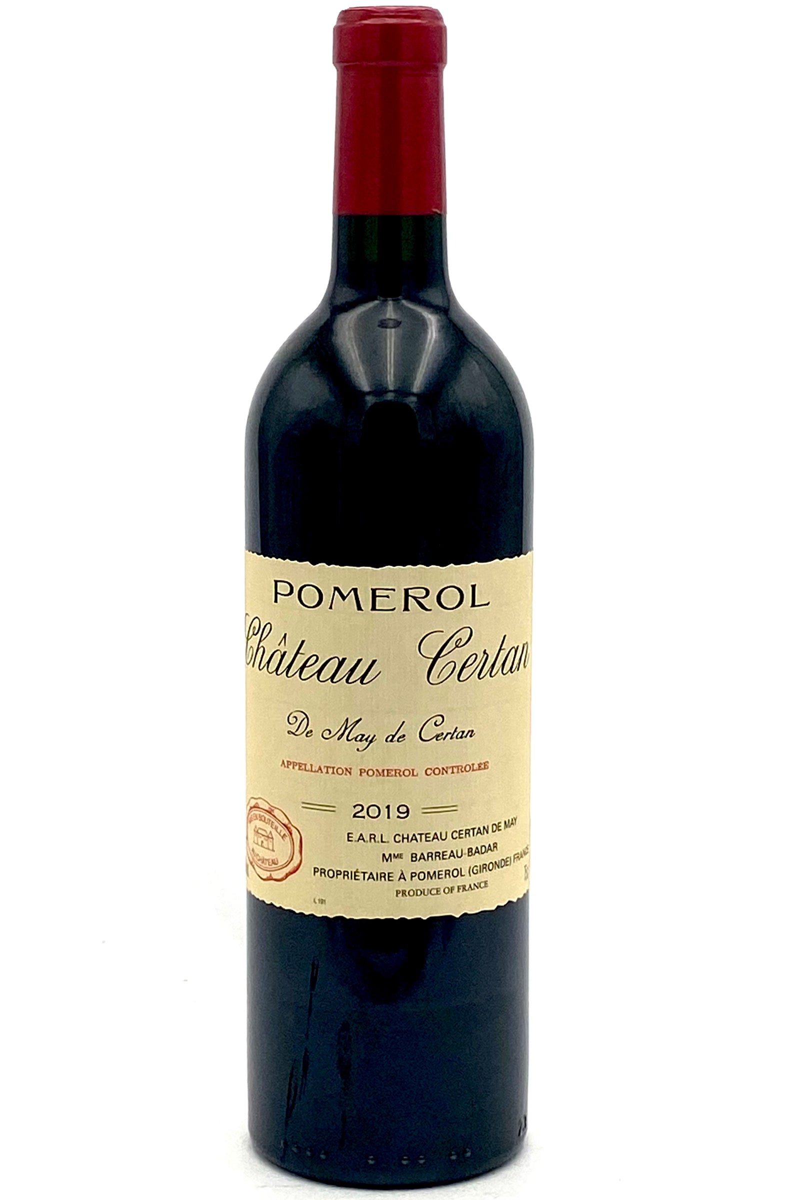 Chateau Certan de May 2019 Pomerol