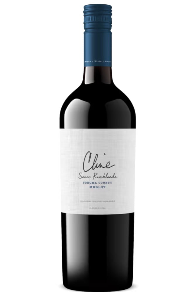 Cline 2023 Seven Ranchlands Merlot Sonoma County 750ml