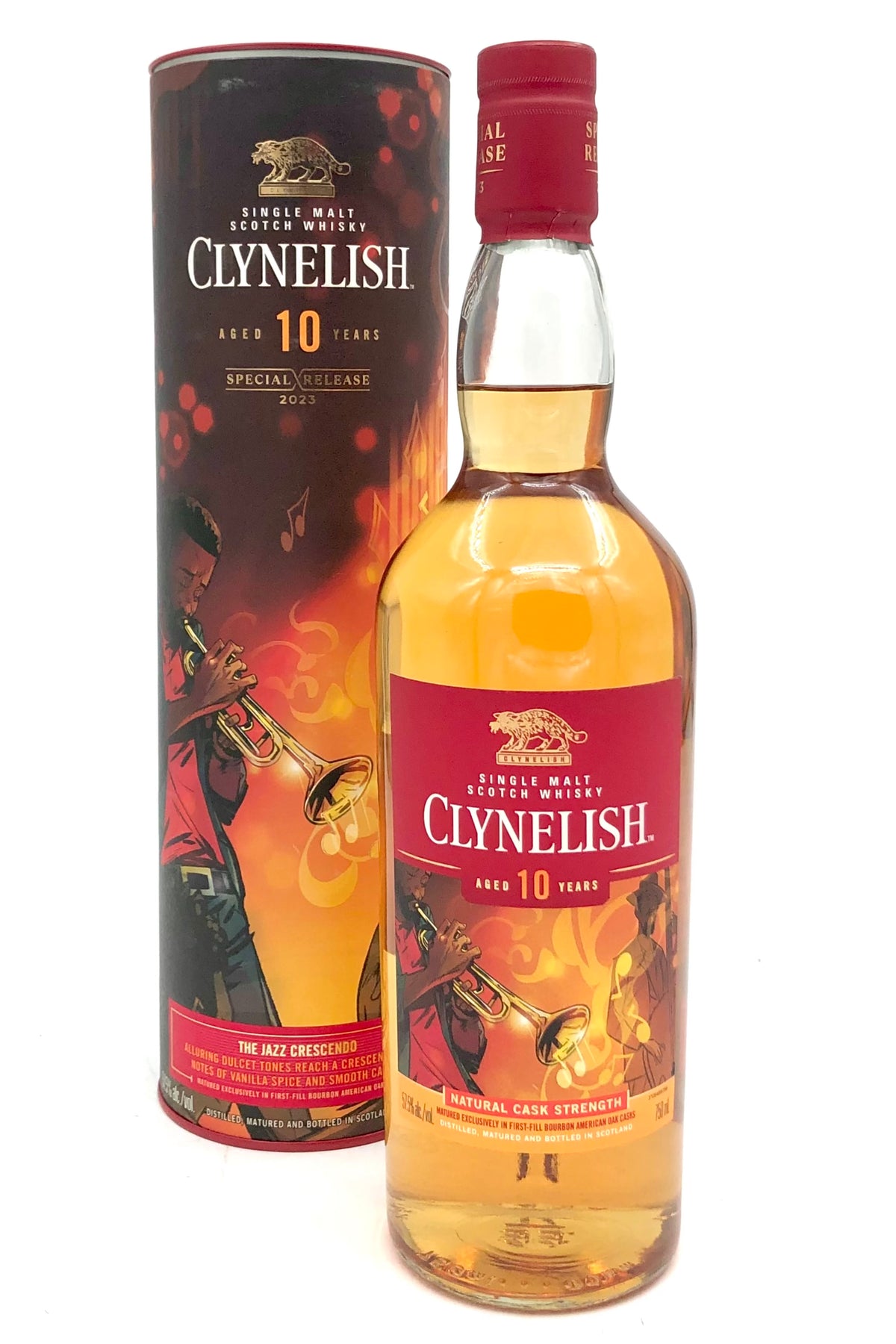 Clynelish 10 Year Old Special Releases 2023 "The Jazz Crescendo" Single Malt Scotch Whisky 750ml
