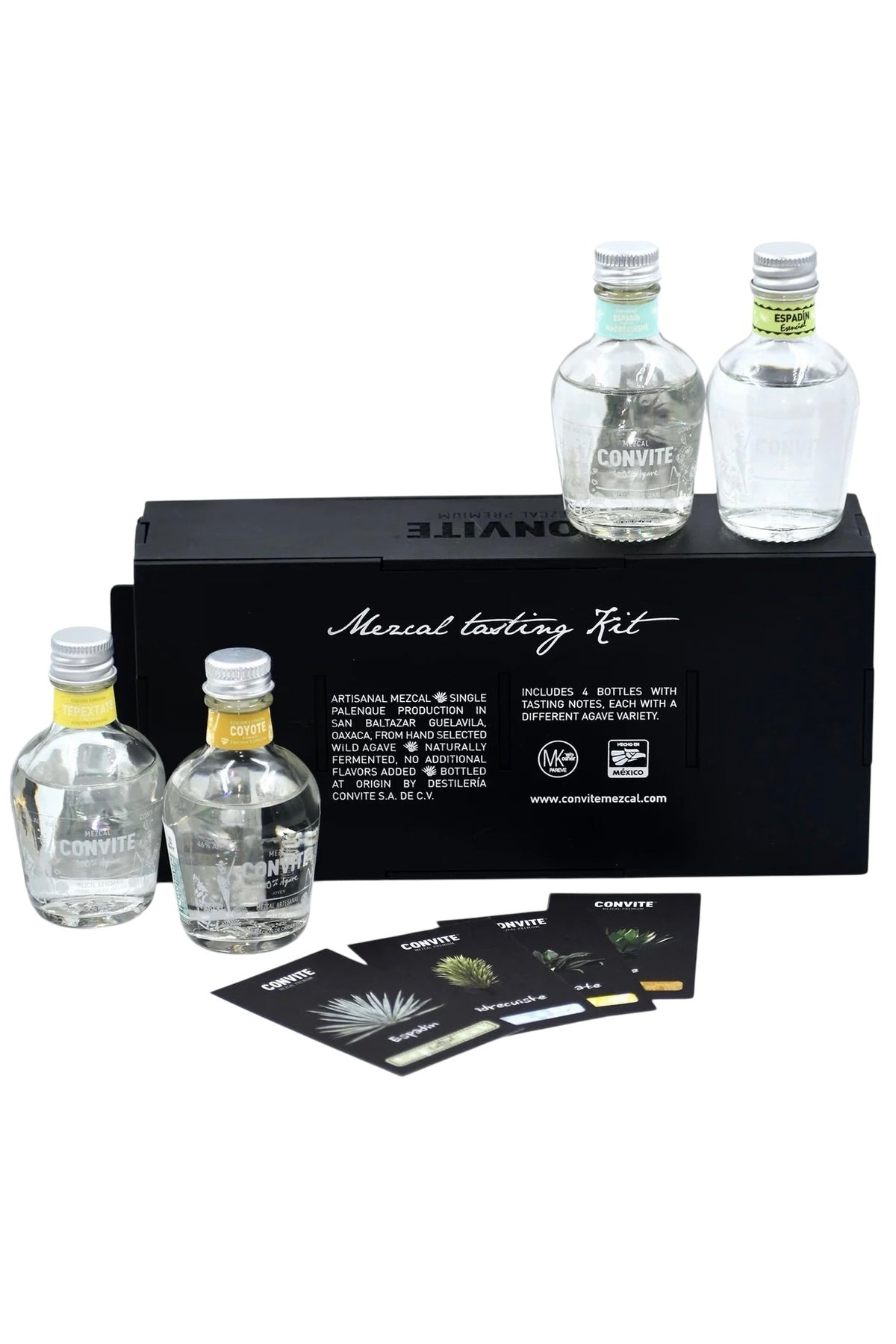 Convite Mezcal Tasting Kit 4 x 50 ml