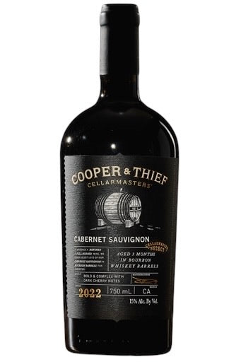 Cooper & Thief 2022 Cabernet Sauvignon Cellarmaster Select California Aged in Bourbon Barrels