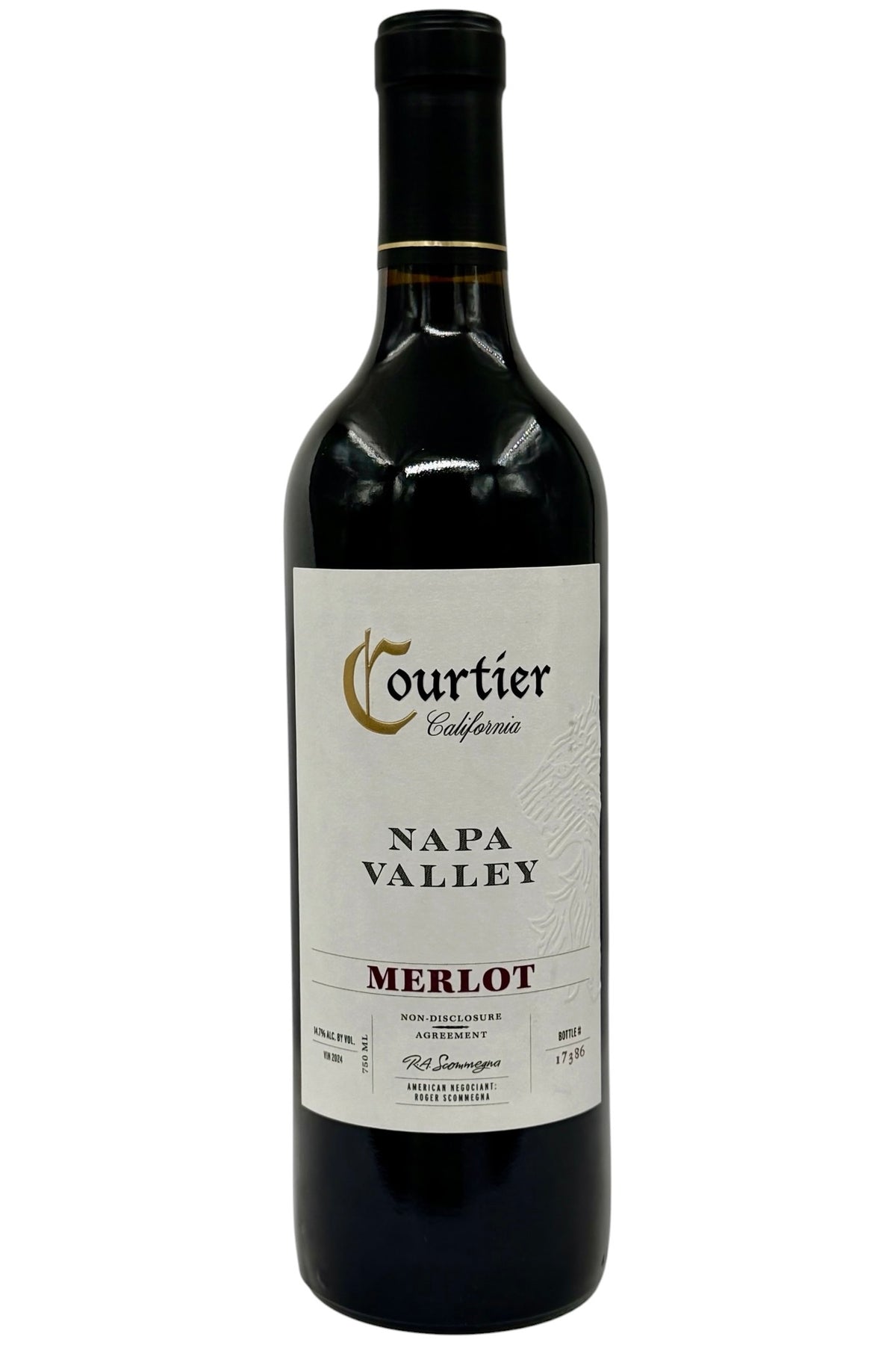 Courtier California 2024 Merlot Napa Valley