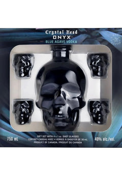 Buy Crystal Head Onyx Vodka Limited Edition Gift Set with 4 Skull