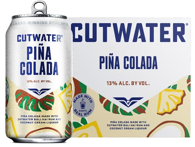  Cutwater Pina Colada can and box packaging

Details