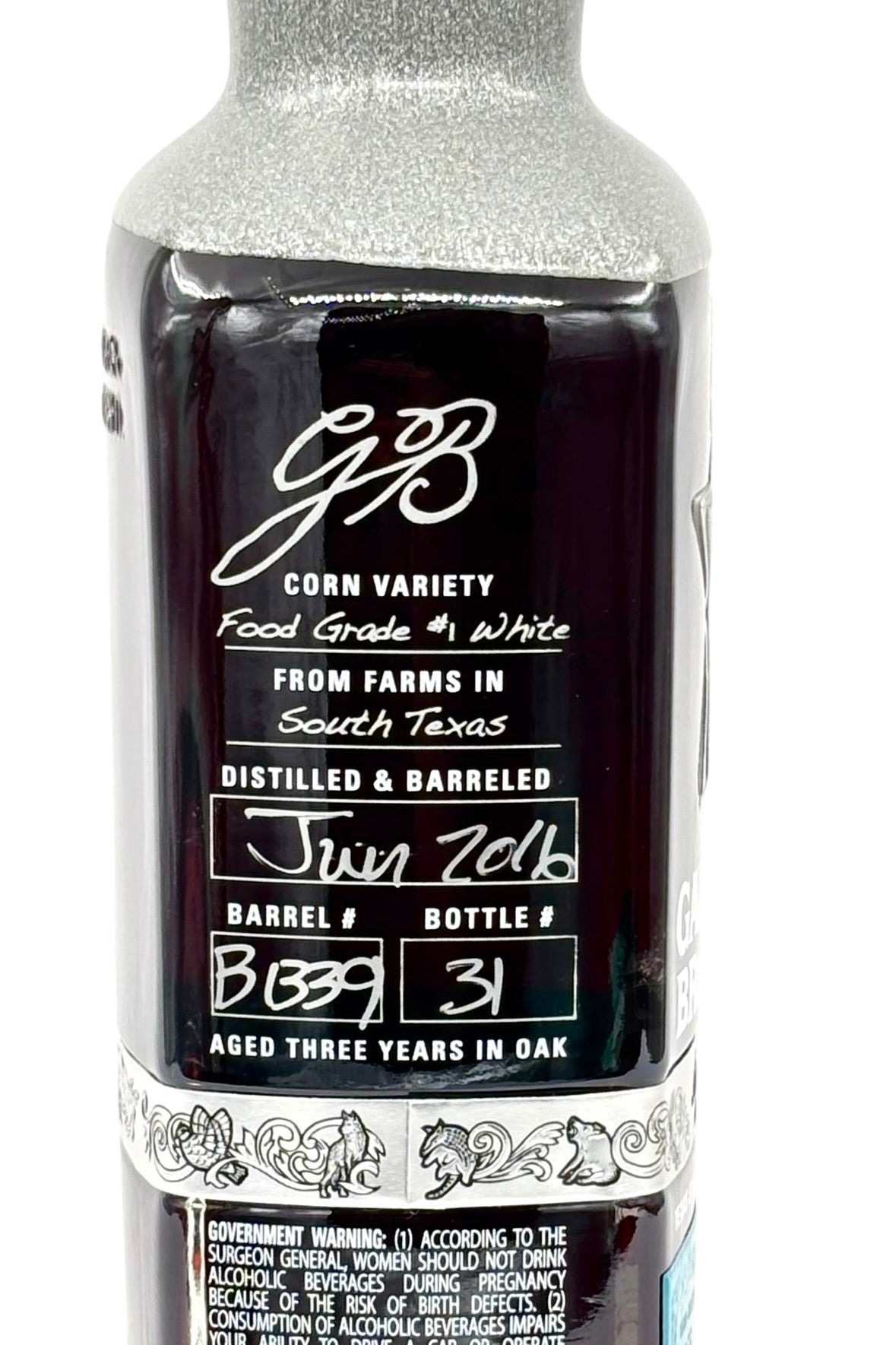 Garrison Brothers Balmorhea Cask Strength Single Barrel Texas Straight Bourbon Whiskey 750ml