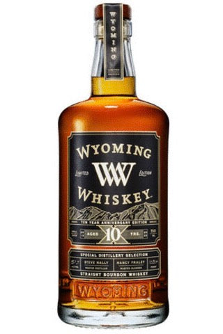 Wyoming Anniversary Edition 10 Year Old Bourbon Whiskey