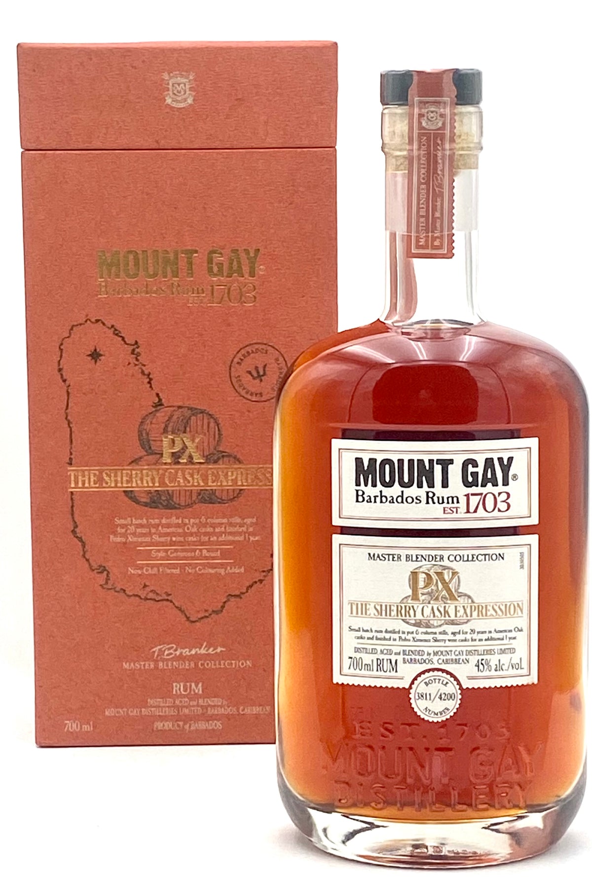 Mount Gay Master Blender&#39;s Collection #6 Rum PX Sherry Cask Expression