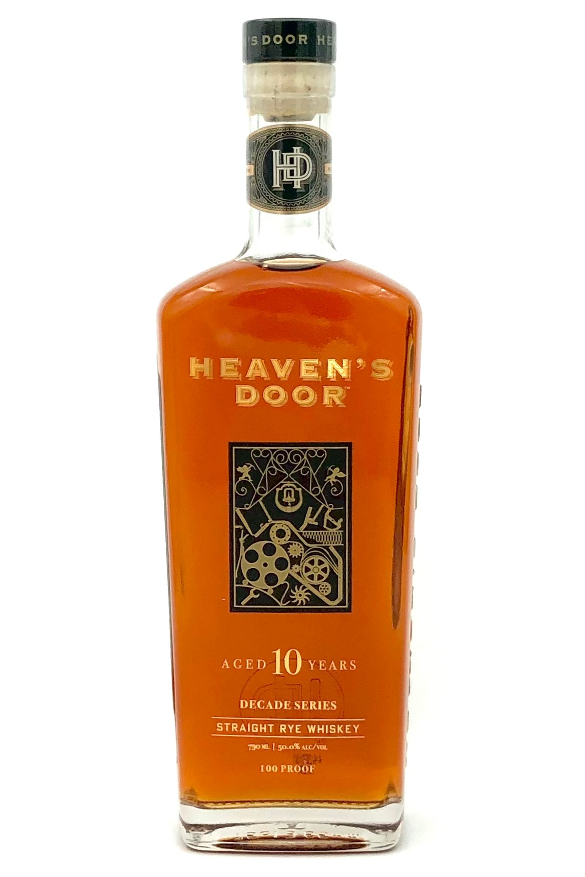 Heaven&#39;s Door 10 Year Old Decades Series #002 Rye Whiskey