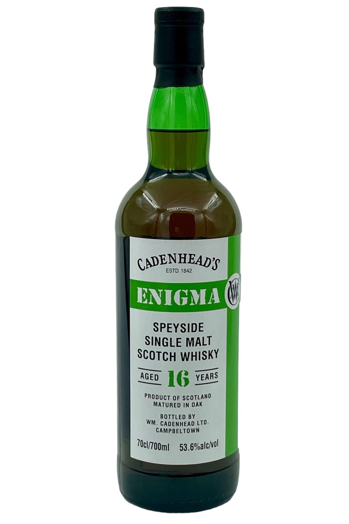 Cadenhead&#39;s &quot;Enigma&quot; 16 Year Old Speyside Single Malt Scotch Whisky