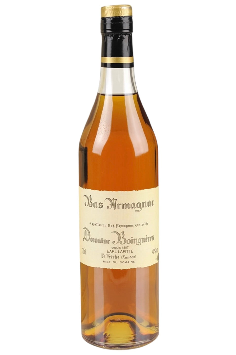 Domaine Boingneres 2007 Cask Strength Folle Blanche Bas Armagnac