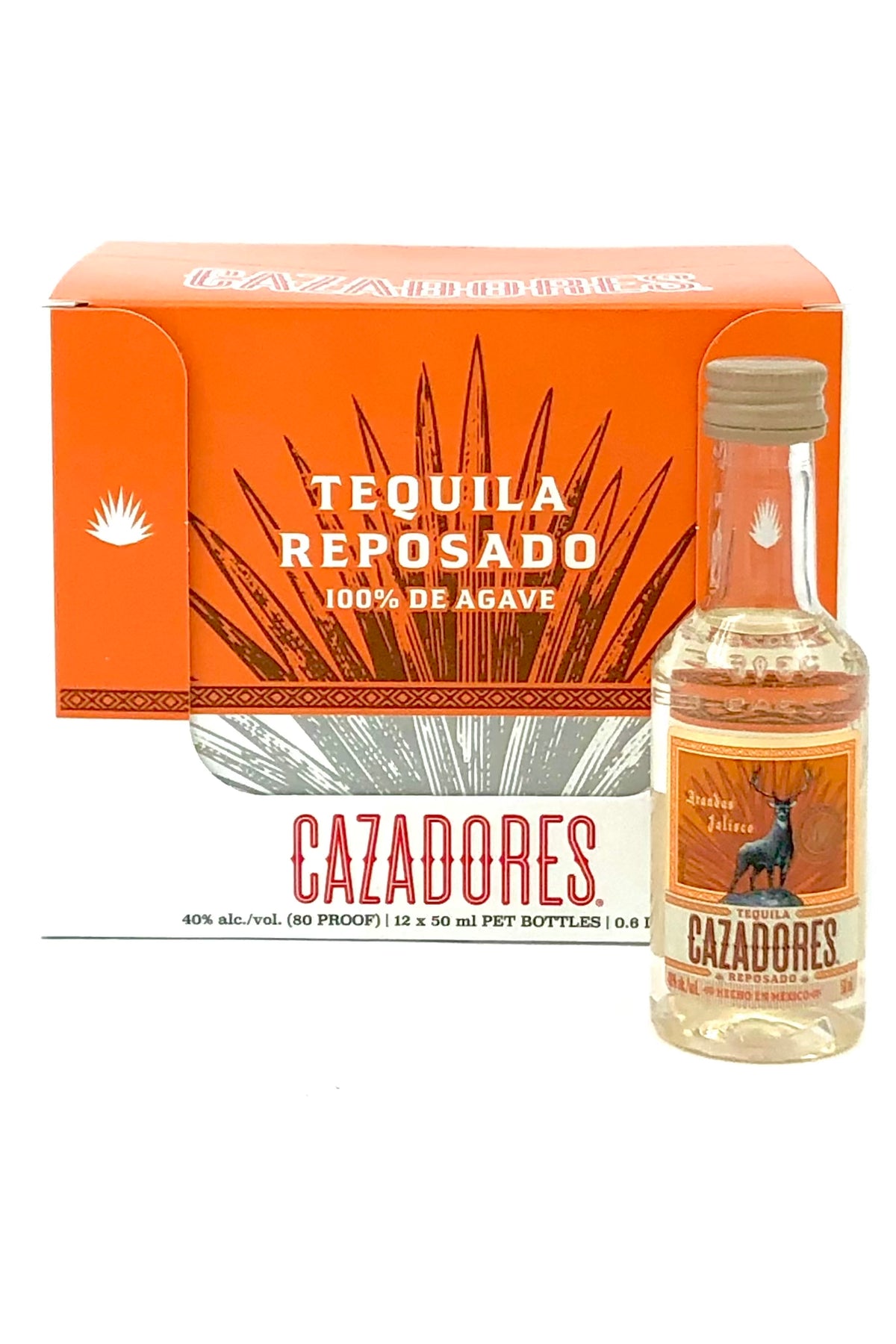 Cazadores Reposado Tequila 12 x 50 ml