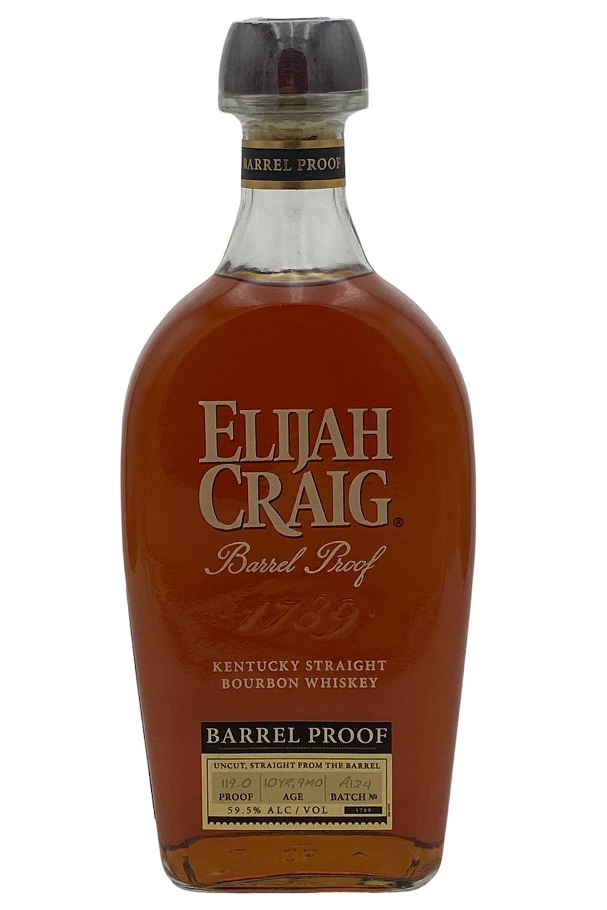 Elijah Craig Barrel Proof (Batch A124) Kentucky Straight Bourbon Whiskey