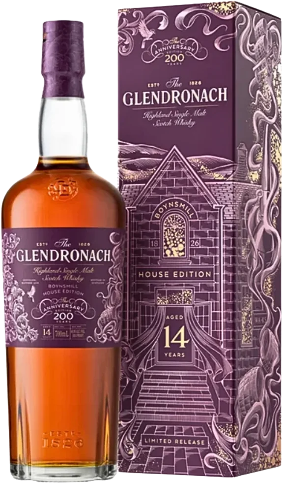 The GlenDronach 14 Year Old Boynsmill House Edition — The Anniversary Edition Highland Single Malt Scotch Whisky 700ml