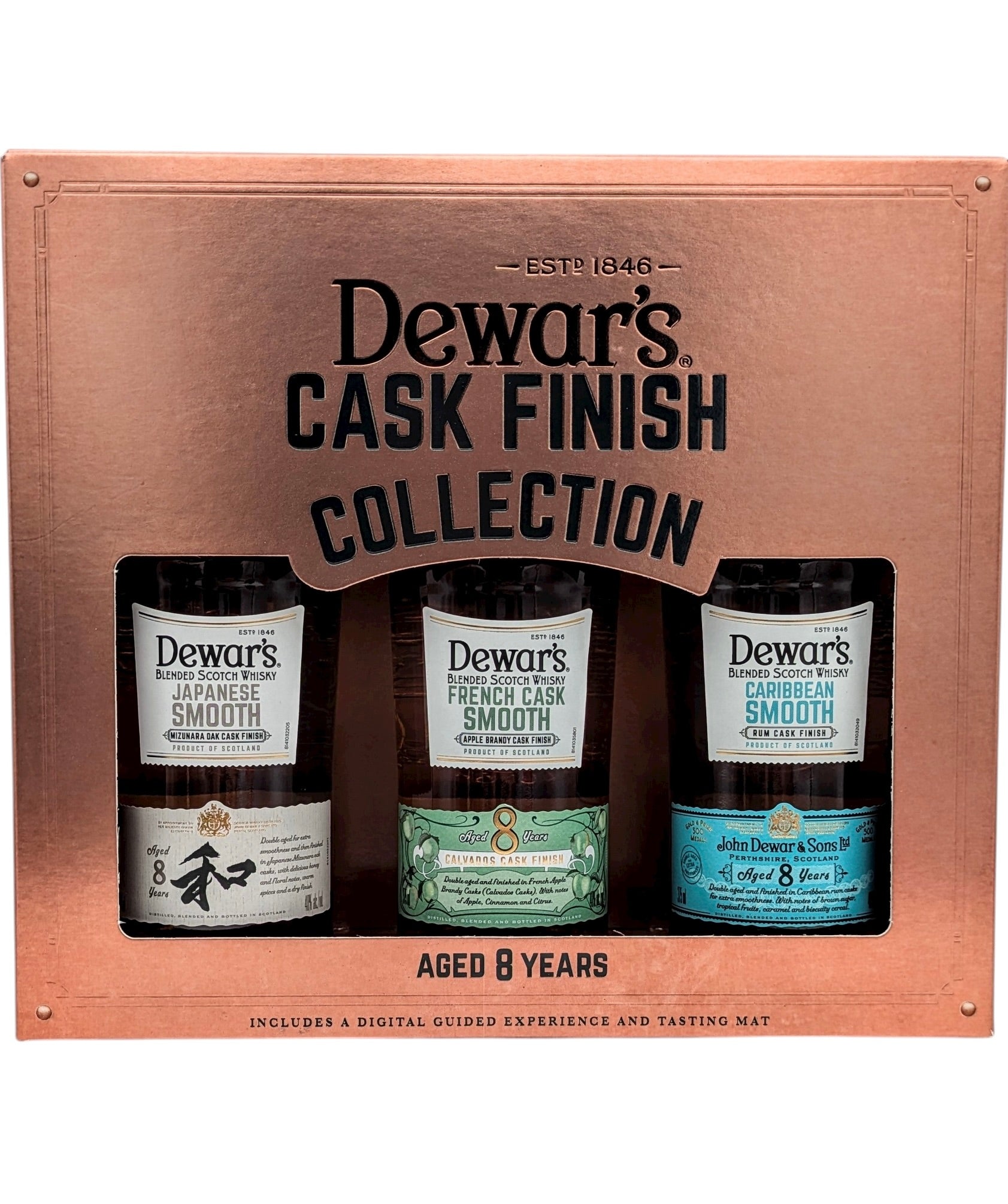 Dewar's ウイスキー　4種セット Buy Dewar's Cask Finish Gift Set Scotch Whisky Mizunara, French