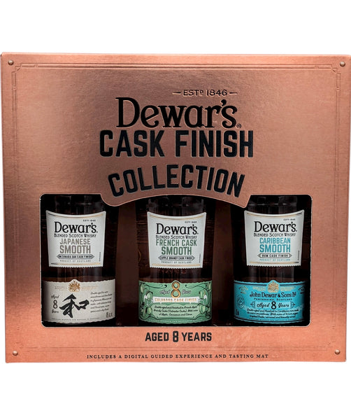 スコッチウイスキー セット Dewar's Glendowan Deacon Dewar_s_Cask_Finish_Gift_Set_S